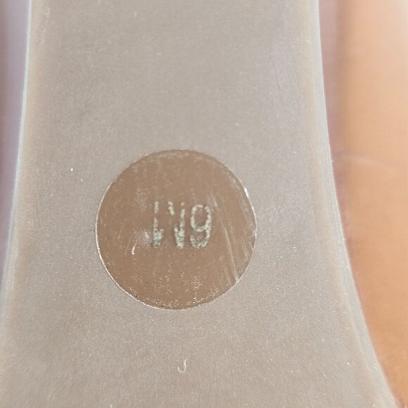 Tory Burch Women Cognac Wedge Pumps 6M Leather Logo, Fall Preppy, Quiet Luxury - Picture 6 of 15